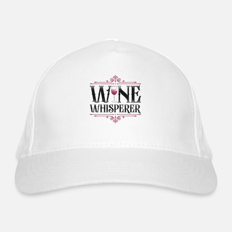 Sommelier Wine Drinking Tasting Organic Baseball Cap