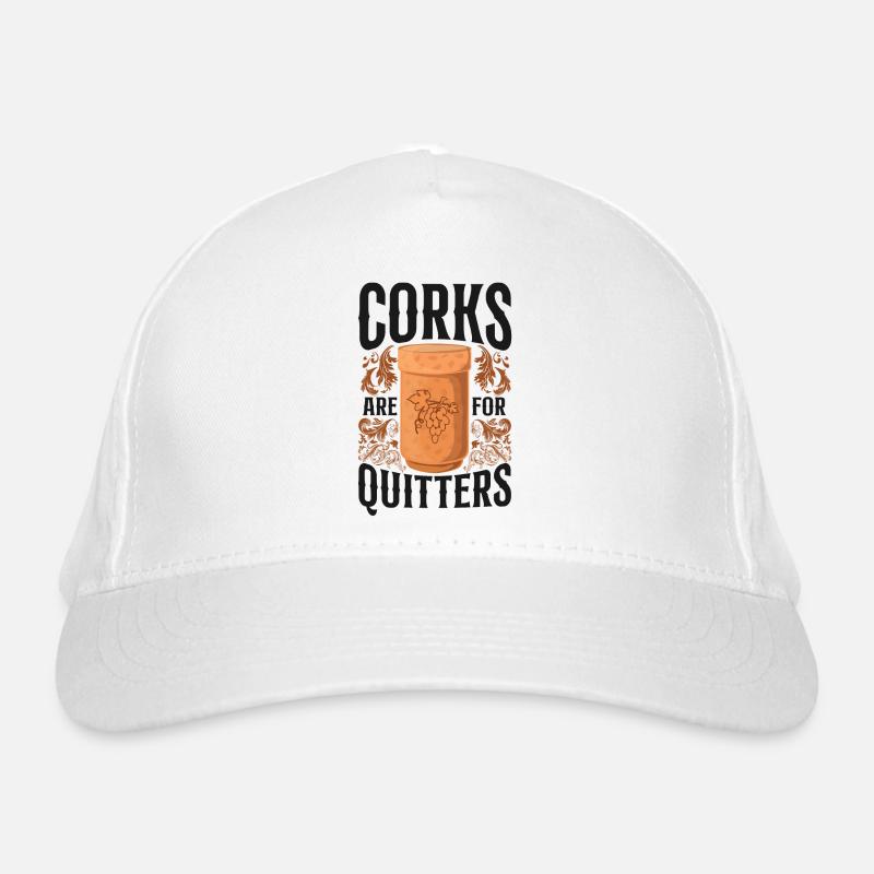 Sommelier Wine Drinking Tasting Organic Baseball Cap