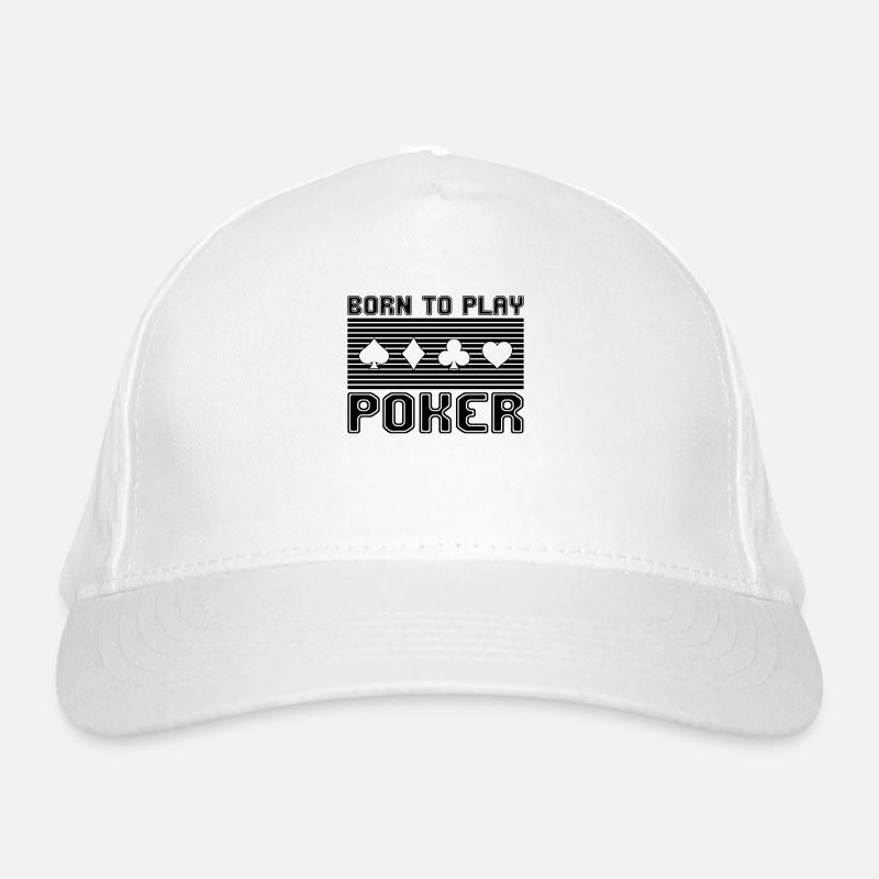 Poker Casquette classique bio