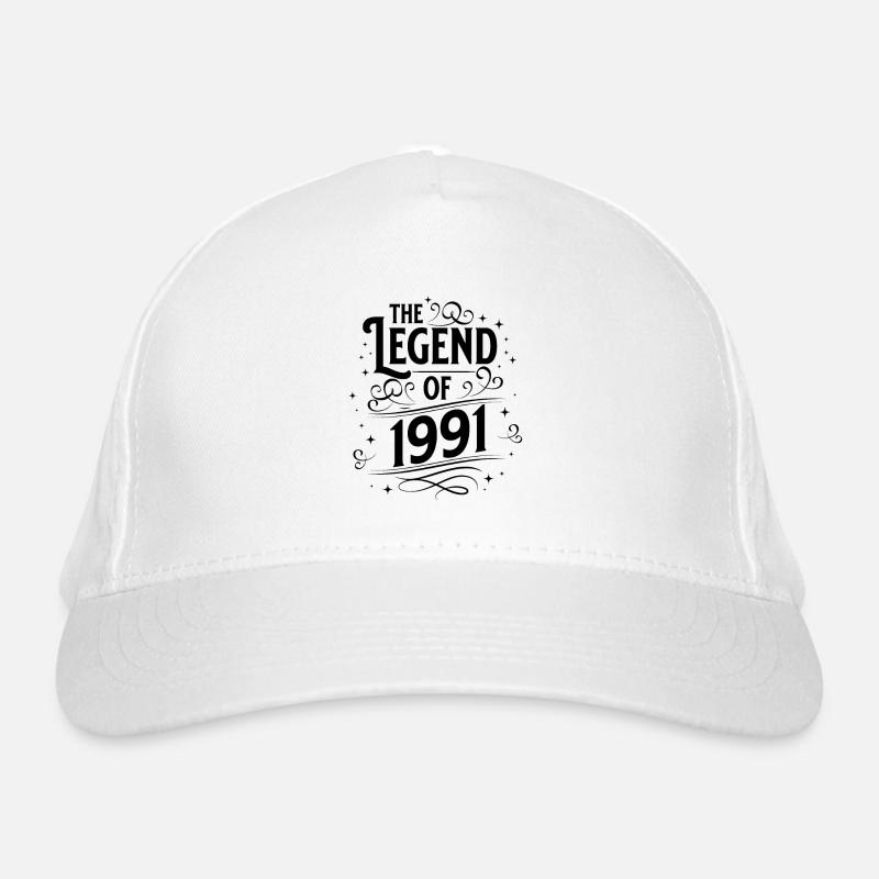 Die Legende von 1991 Geburtstag Bio-Baseballkappe