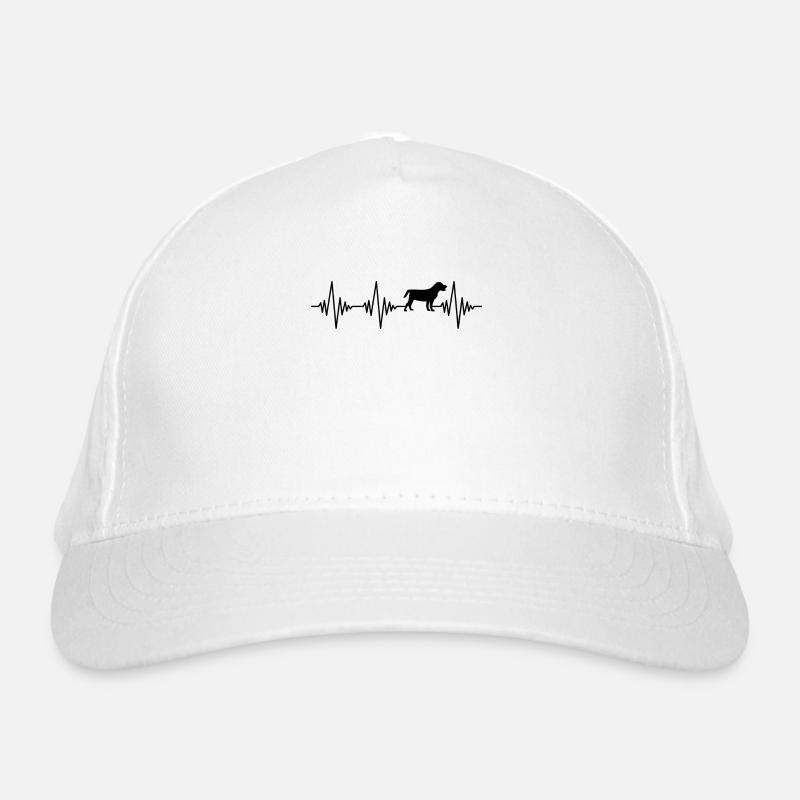 Dog Heartbeat Organic Baseball Cap