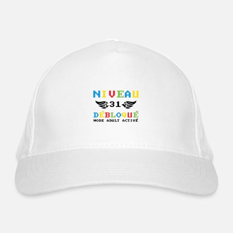 Niveau 31 Débloqué mode adult activé Casquette classique bio