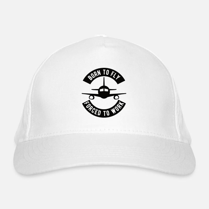 Pilot Airplane Flying Airline Gliding Profession Organic Baseball Cap