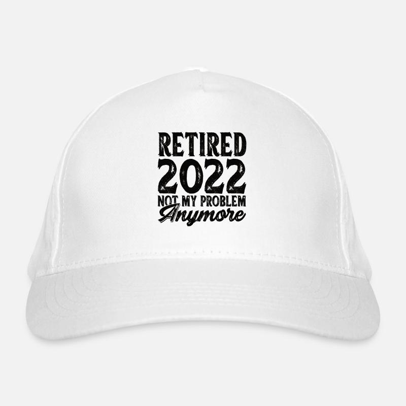 Pension de retraite 2022 Casquette classique bio