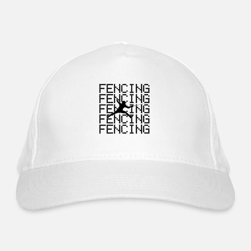 Fencing Organic Baseball Cap