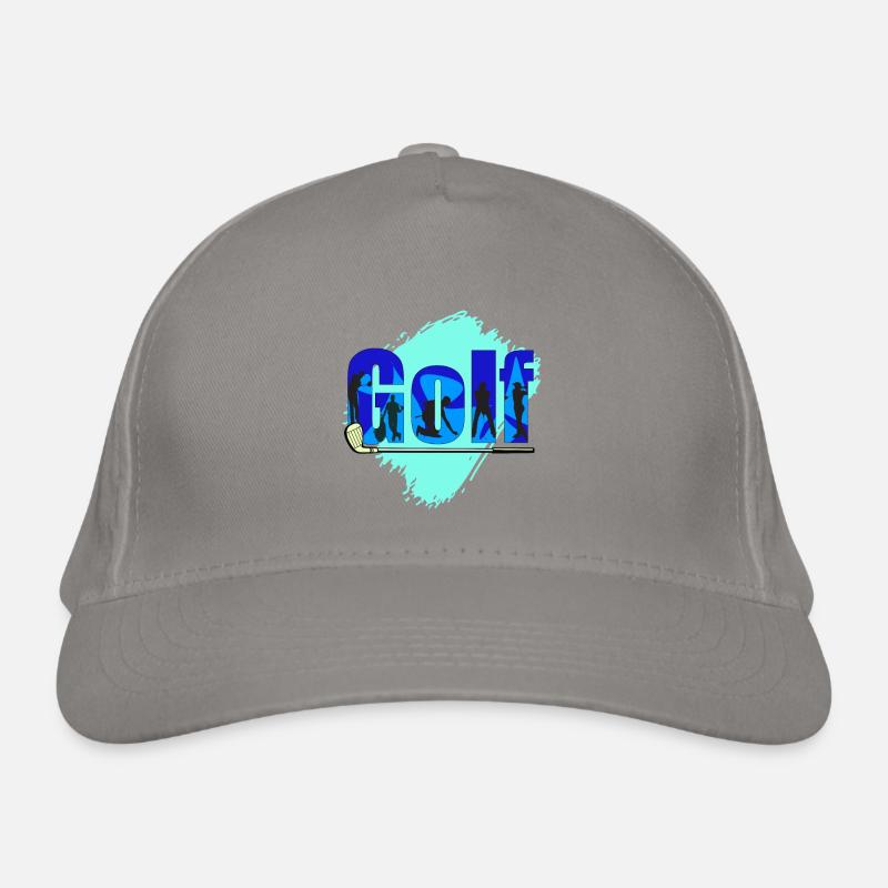 Golf Golfer on the golf course as a gift Organic Baseball Cap