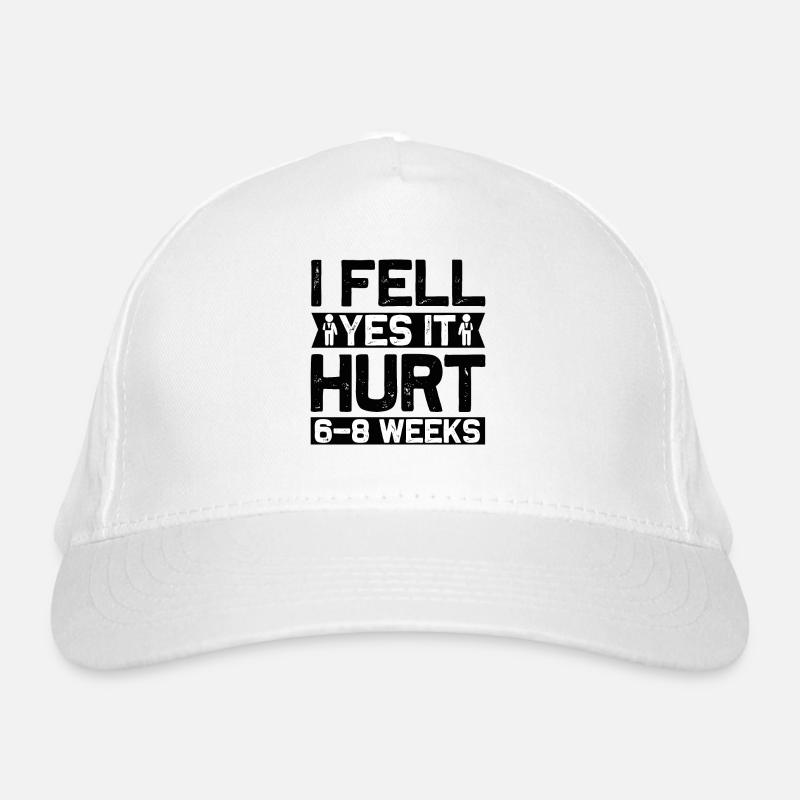 Fracture du bras Fracture osseuse Cascadeur Gypse Récupération du bras Casquette classique bio