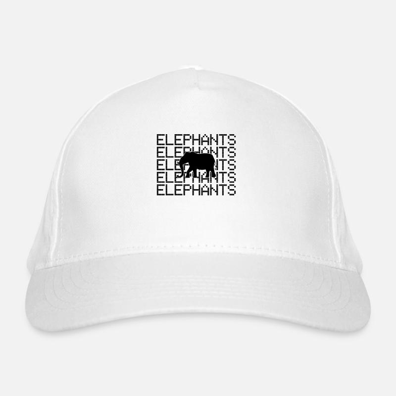 Éléphant Casquette classique bio