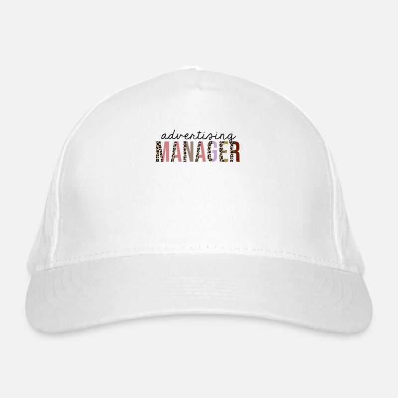 Werbemanager Leopard Print Lustig Bio-Baseballkappe