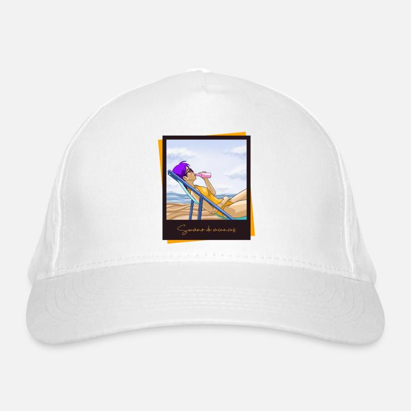 Souvenir de vacances Casquette classique bio