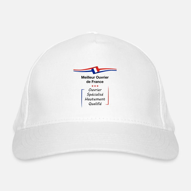 Bester Arbeiter Frankreichs MOF Bio-Baseballkappe