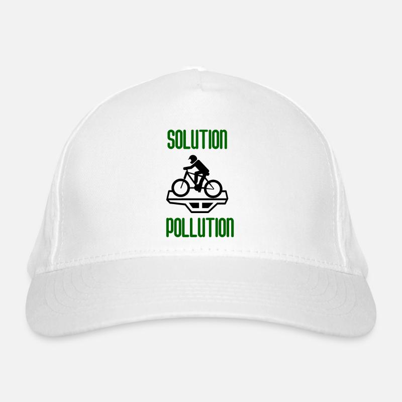 Solution Pollution Idée Cadeau Pour Les Ecolos Casquette classique bio