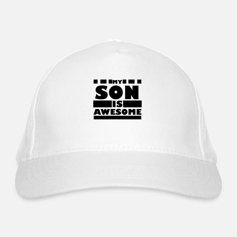 Mon fils dit drôle pour le père Casquette classique bio
