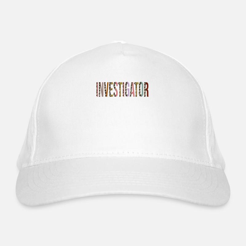 Ermittler Bio-Baseballkappe