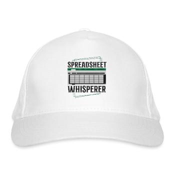 Accountant Bookkeeper Accounting - Organic Baseball Cap - white - Front