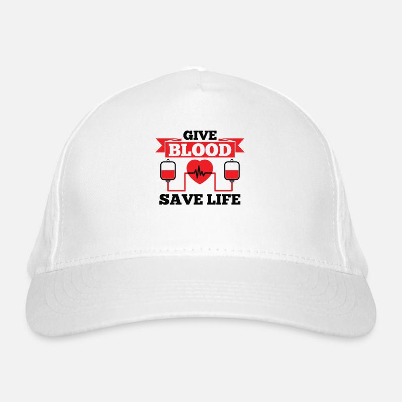 Blutspende Blutspenden Blutspender Bio-Baseballkappe