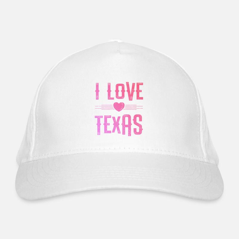 J’aime le Texas Casquette classique bio