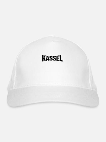 Kassel - Bio-Baseballkappe - Weiß