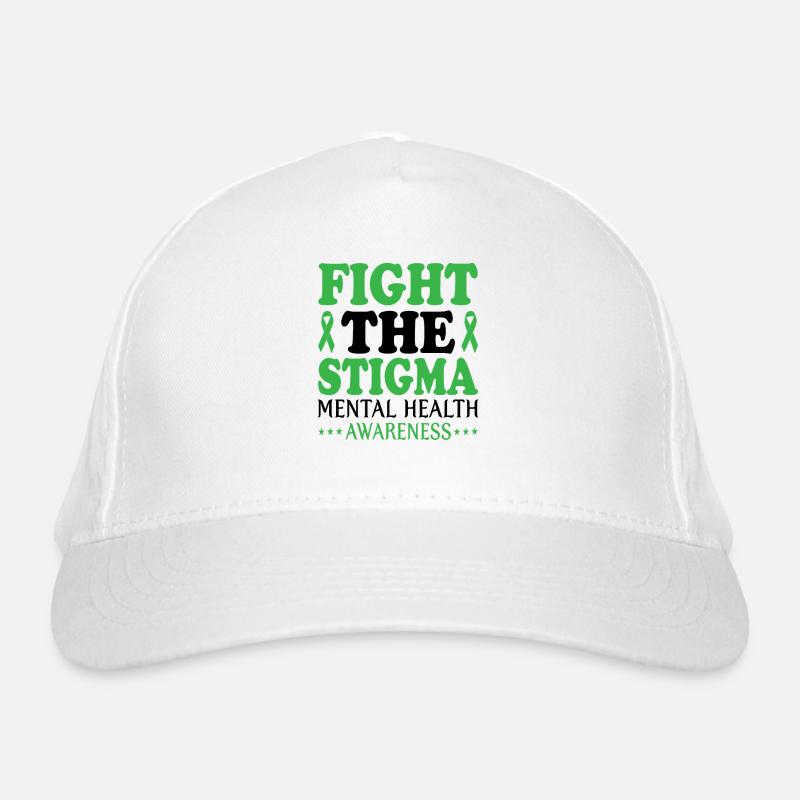 Bekämpfen Sie das Stigma Mental Health Awareness Mental Bio-Baseballkappe