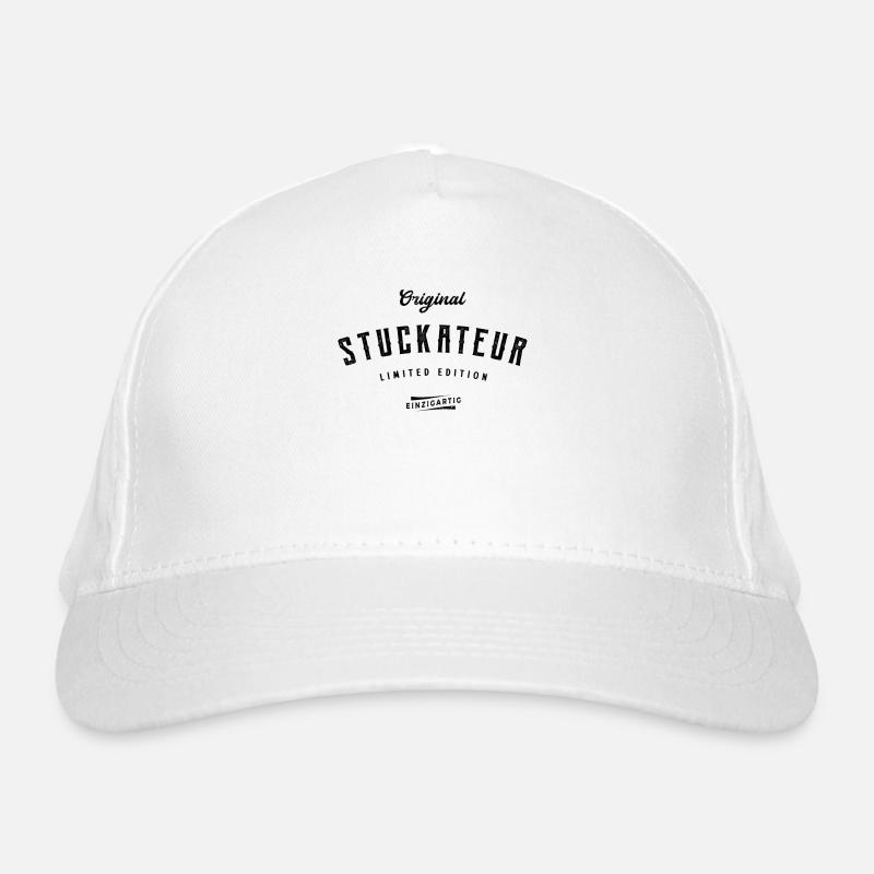 Stuckateur Limited Edition Bio-Baseballkappe