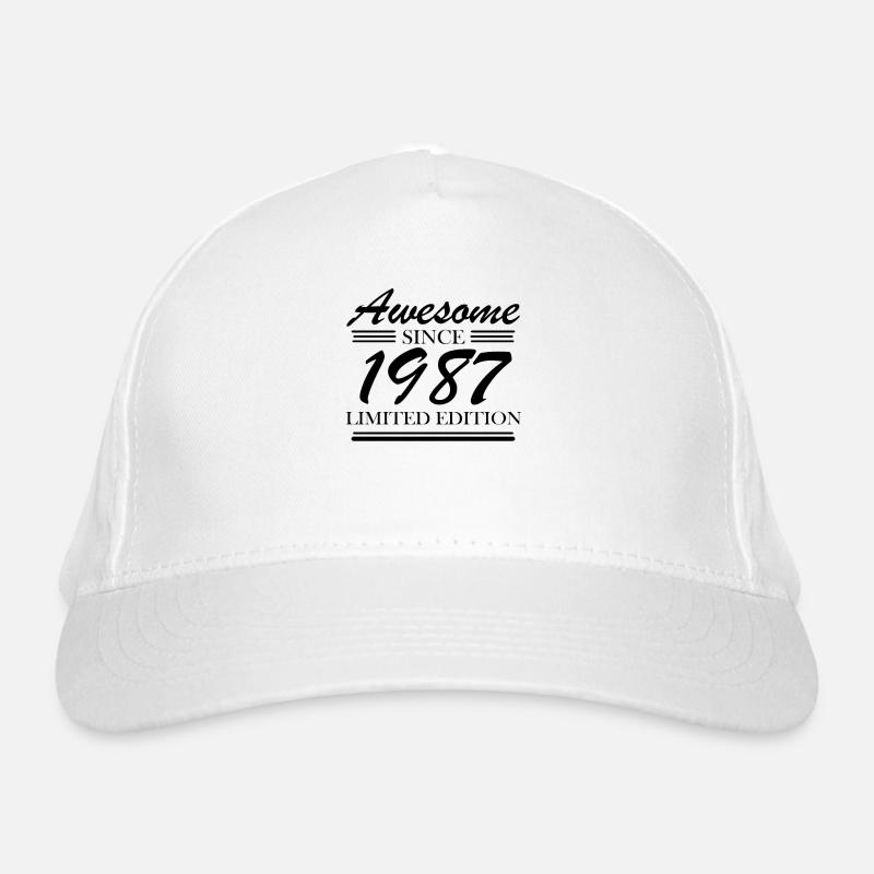 1987 - Né en 1987 Casquette classique bio