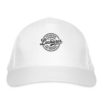 Lackierer Original Maler Vintage Lackieren - Bio-Baseballkappe - Weiß - Vorne