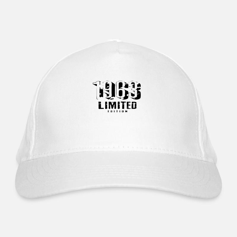 59th Birthday Limited Edition 1963 59 years Organic Baseball Cap