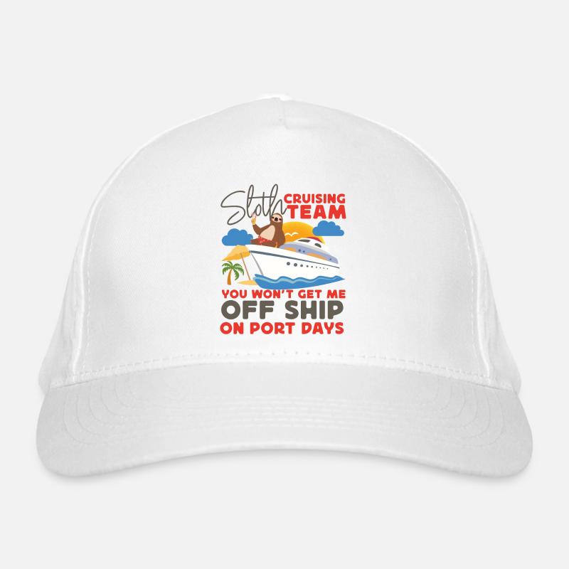 Cruise Ship Vacation Sloth Sloth Bio-Baseballkappe