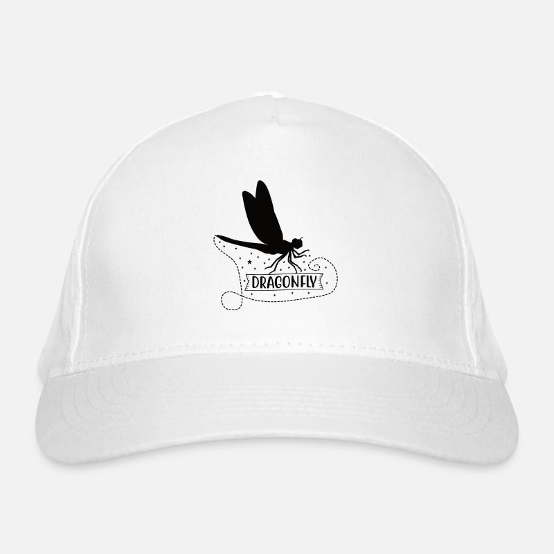 Les libellules sont mon âme animal Libellule mignonne Casquette classique bio