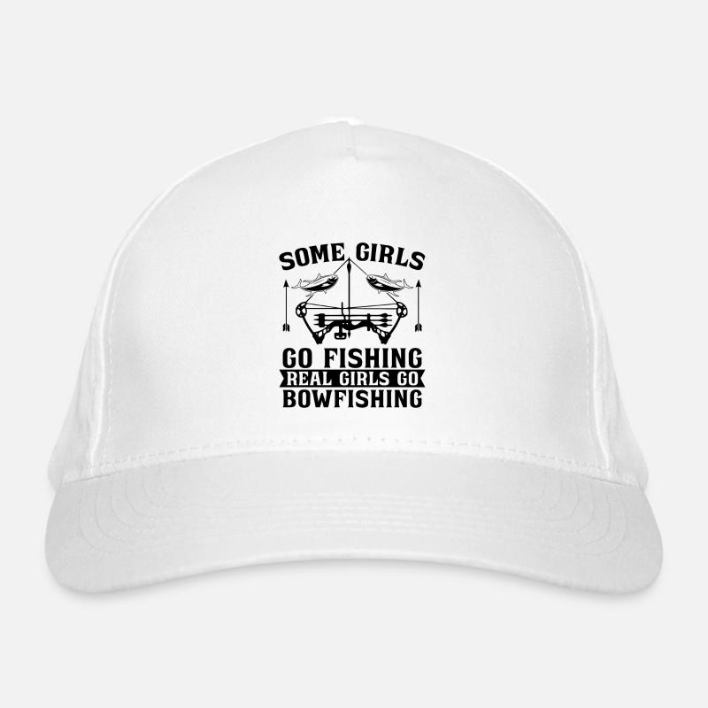 Certaines filles vont pêcher à l’arc Poisson Archer Bowfisher Casquette classique bio