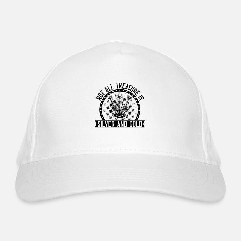 Pas tous les trésors détecteurs de métaux Hunt Casquette classique bio