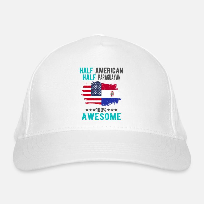 Halb Amerikaner Halb Paraguayer Bio-Baseballkappe