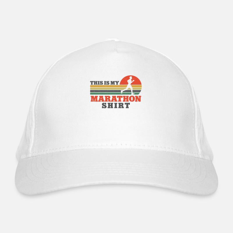 Running Runner Half Marathon Bio-Baseballkappe