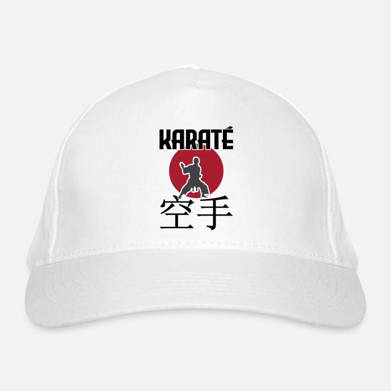 Karate. Kampfsport. Geschenkidee. Japan. Bio-Baseballkappe