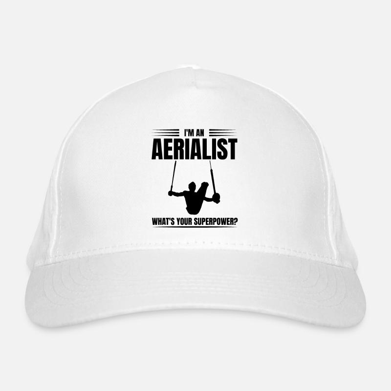I'm An Arealist What's Your Superpower Gymnastics Bio-Baseballkappe