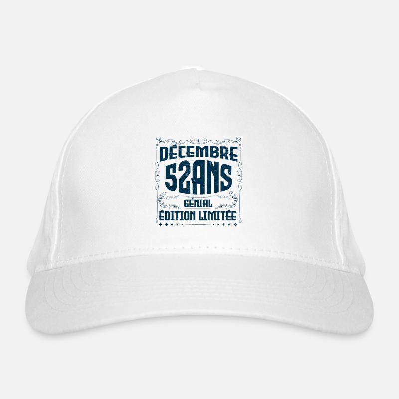 DÉCEMBRE 52 Ans | Édition limitée Casquette classique bio