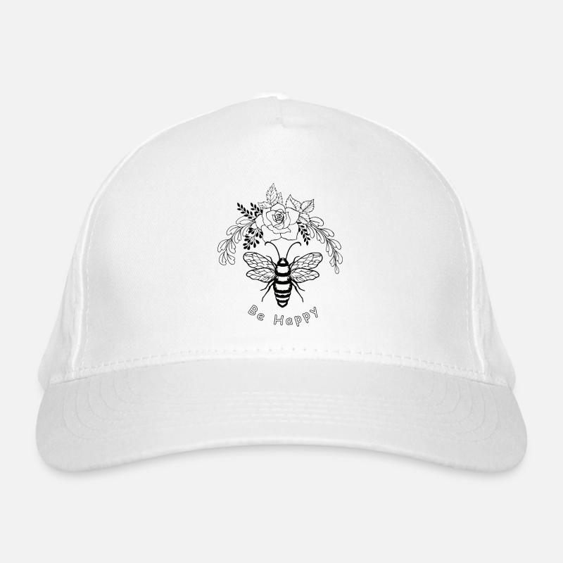 Abeille Casquette classique bio
