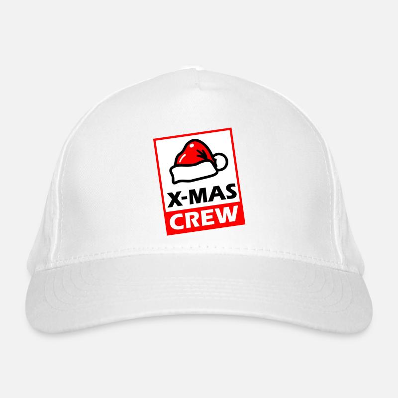 Christmas Crew XMAS Party Organic Baseball Cap