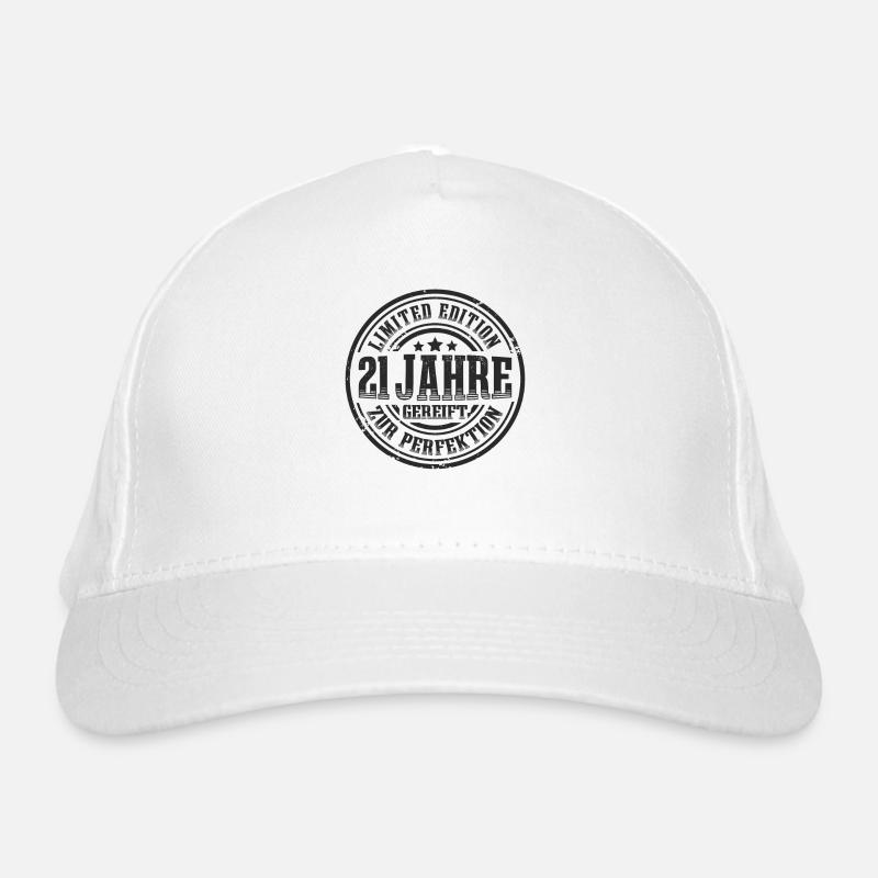 21. Geburtstag Limited Edition Lustig 21 Jahre Bio-Baseballkappe
