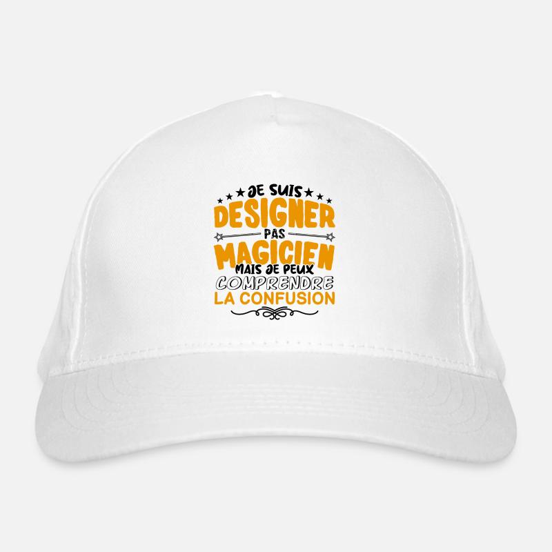 Designer pas Magicien | le Meilleur Designer cade Casquette classique bio