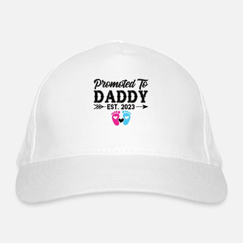 Père 2023 - Papa 2023 - Papa tombe enceinte Casquette classique bio