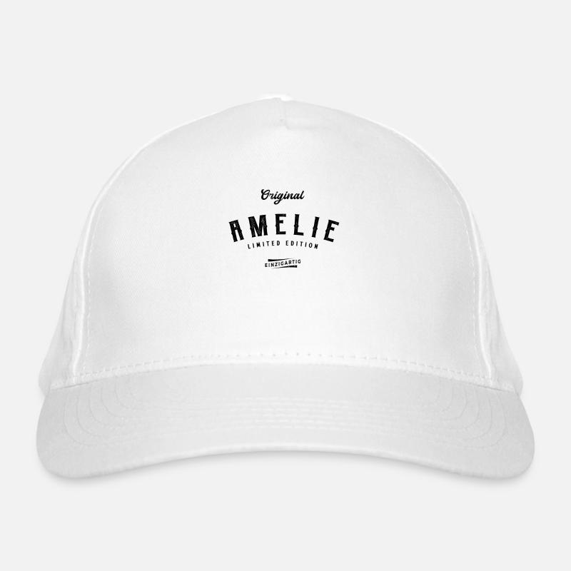 Amelie Limited Edition Bio-Baseballkappe