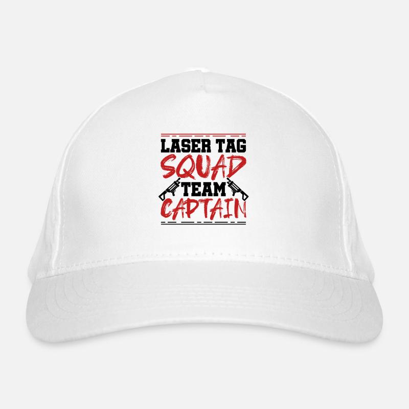 Lasertag Squad Team Captain Lasergame Lasertag Pla Bio-Baseballkappe