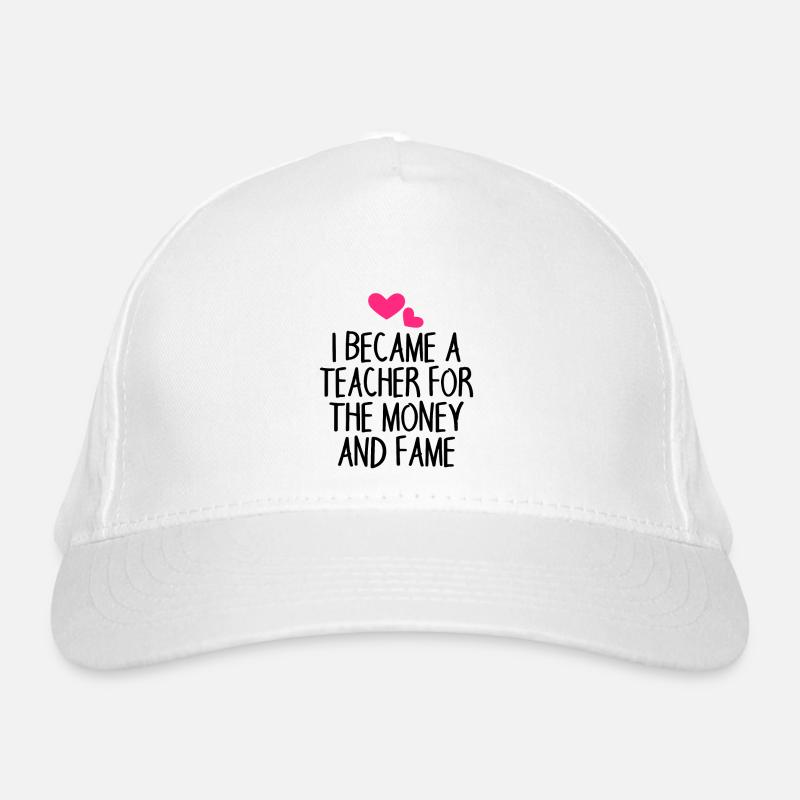 Lehrer Spruch lustig Bio-Baseballkappe