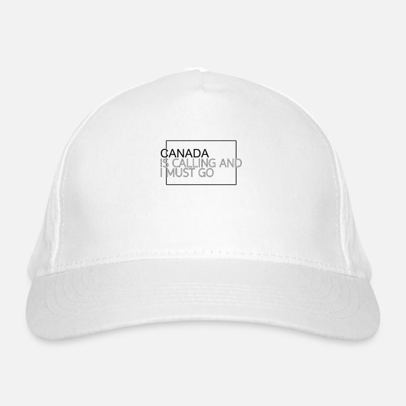 Kanada Spruch Bio-Baseballkappe