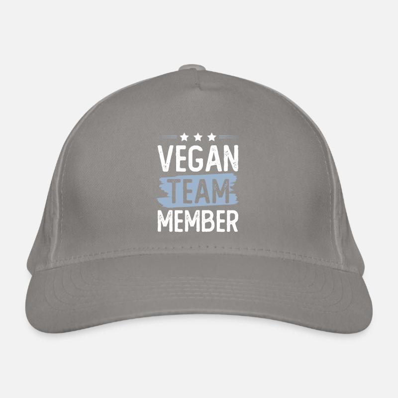Équipe végétalienne Casquette classique bio