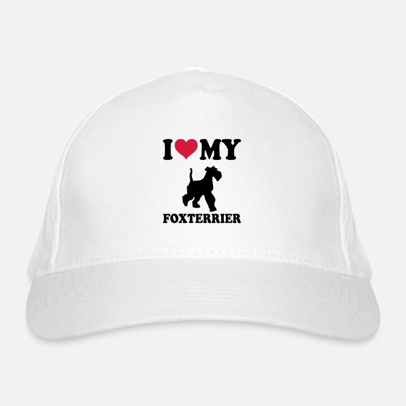Foxterrier Bio-Baseballkappe