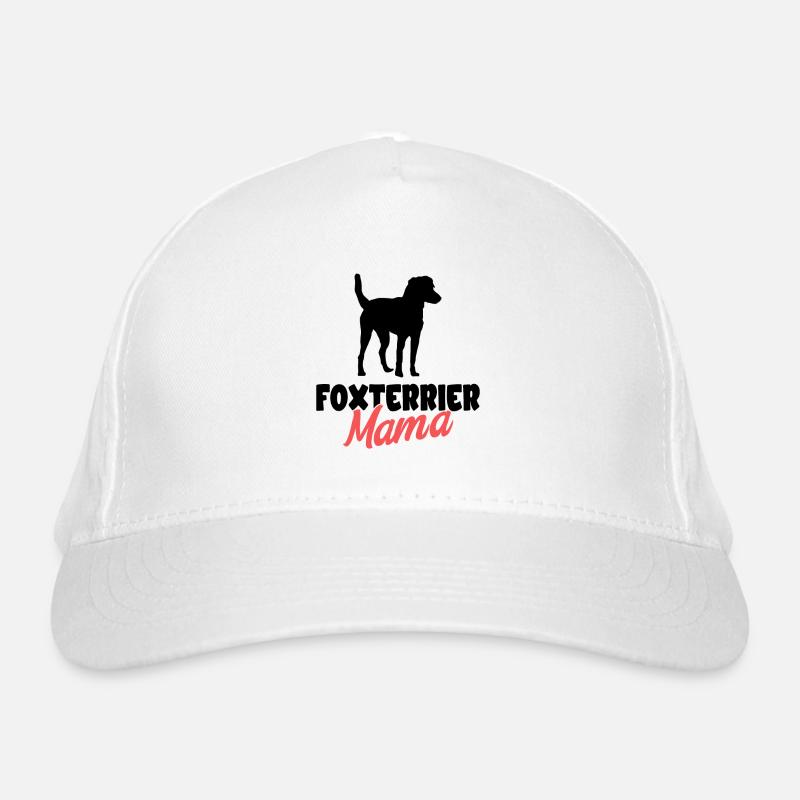 Foxterrier Bio-Baseballkappe