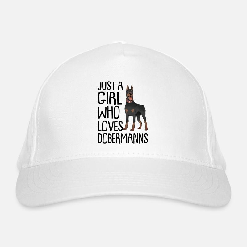 Dobermann Bio-Baseballkappe