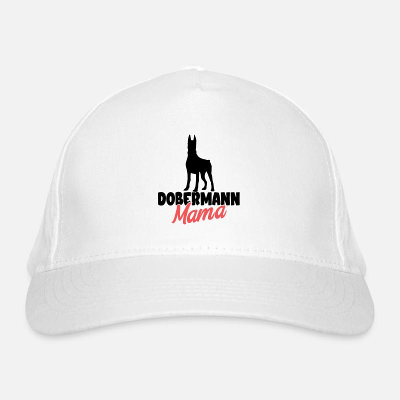 Doberman Organic Baseball Cap